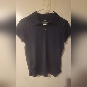 Athleta Girls - School Days Navy Shirt - Size 14